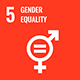 United Nations Sustainable Development Goal 5 Logo