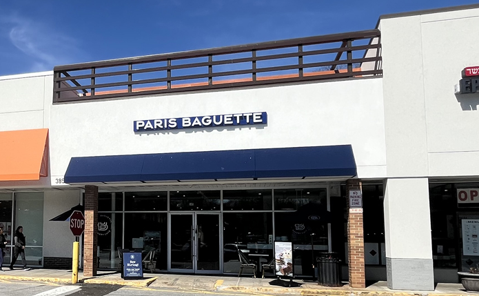 Paris Baguette Bakery at Dalewood I, II, III Shopping Center; commercial redevelopment in Hartsdale, NY