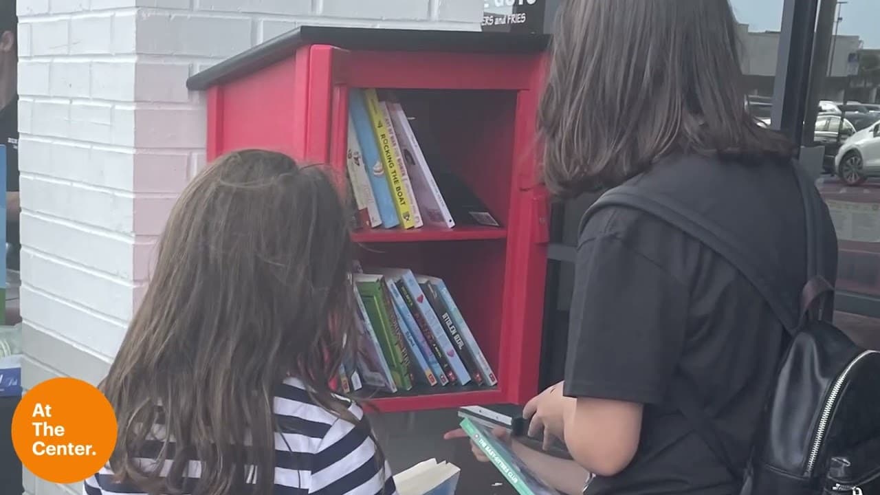 Gathering for Storytime at Panama City Square