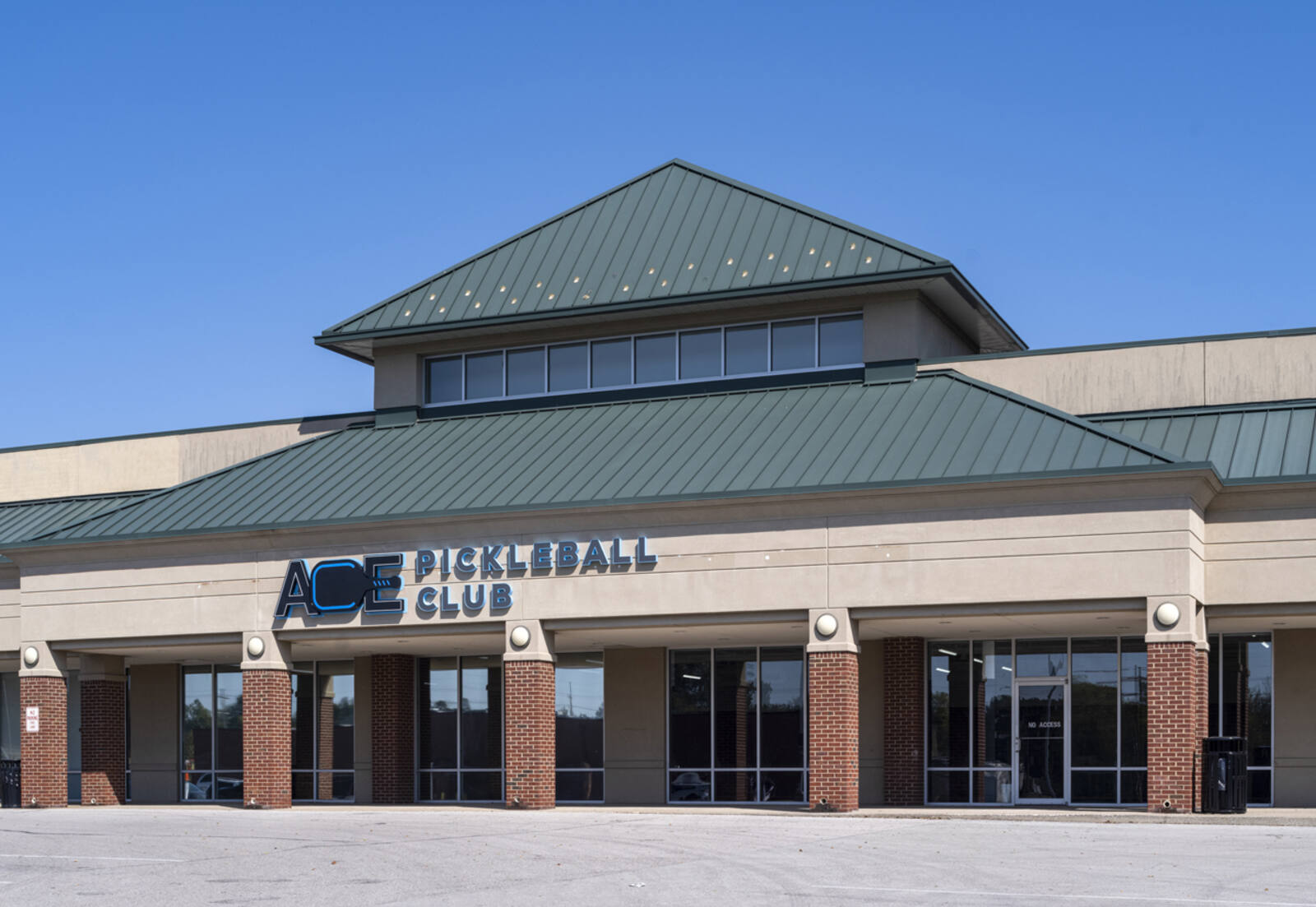 Front façade of ACE Pickleball Club.