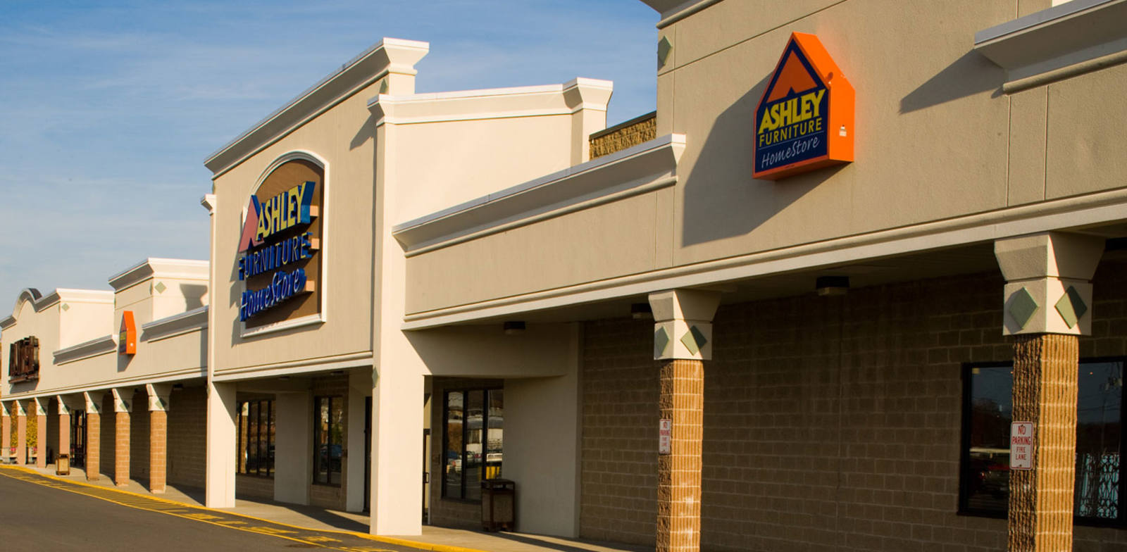 Front facade of Ashley Furniture