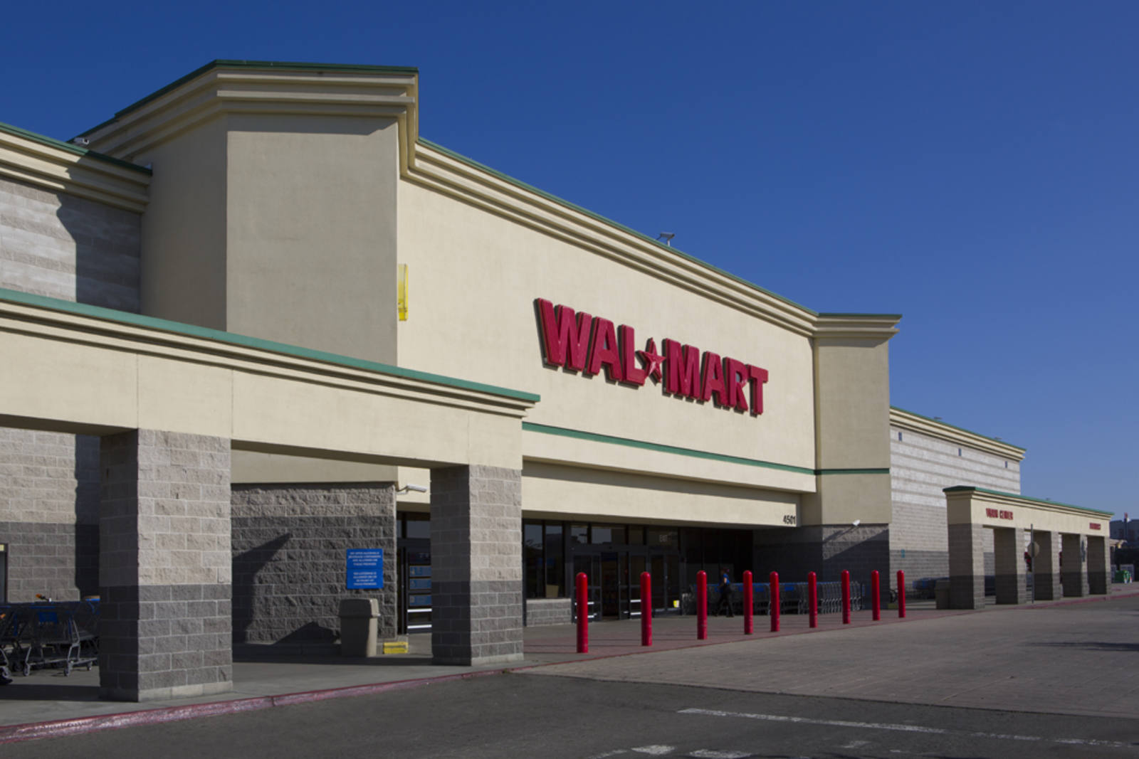 Walmart at Metro 580 shopping center.