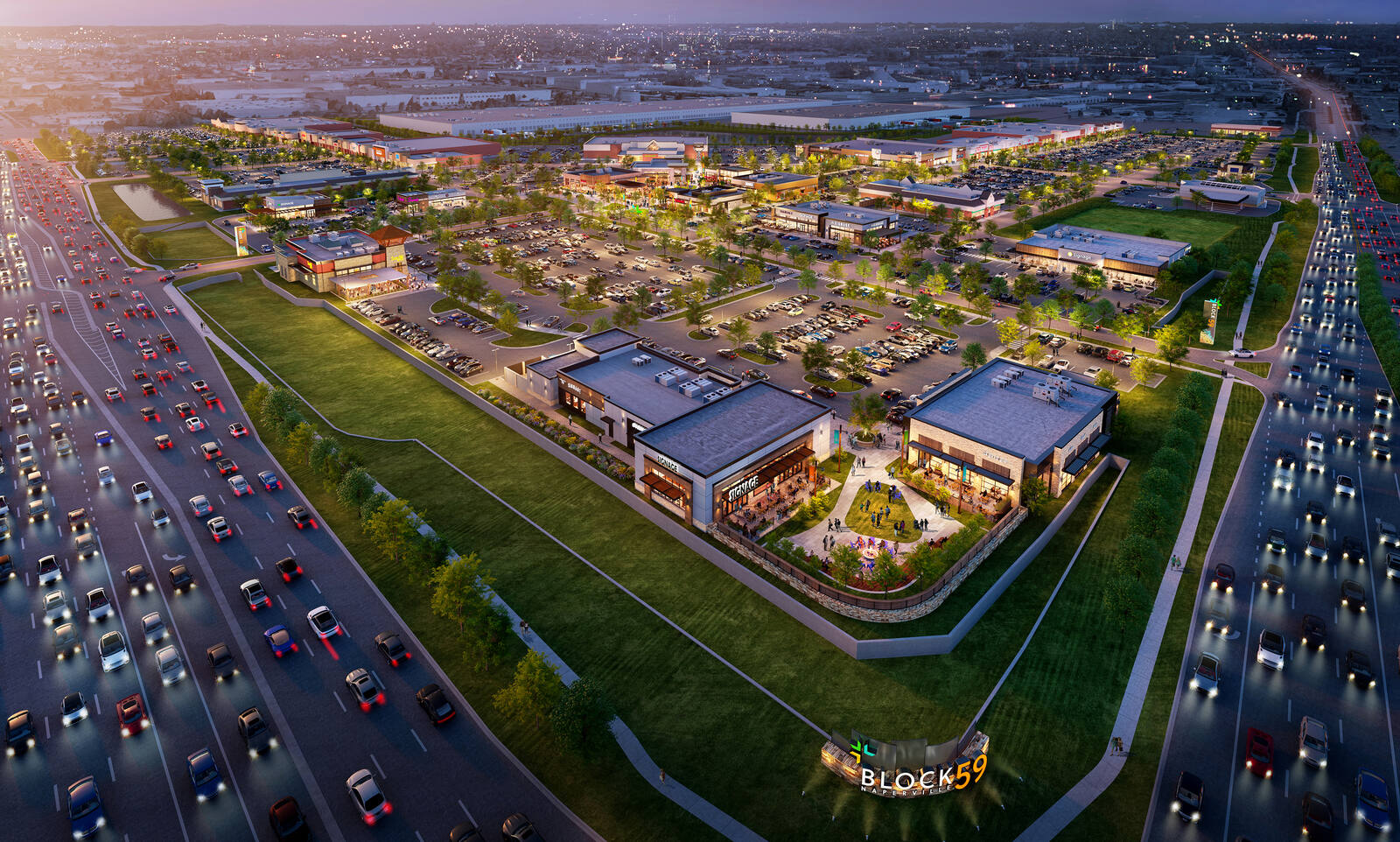 Redevelopment rendering