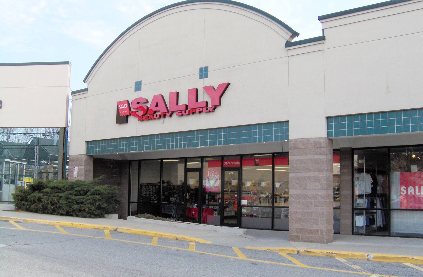 Sally beauty supply at Willow Springs Plaza.