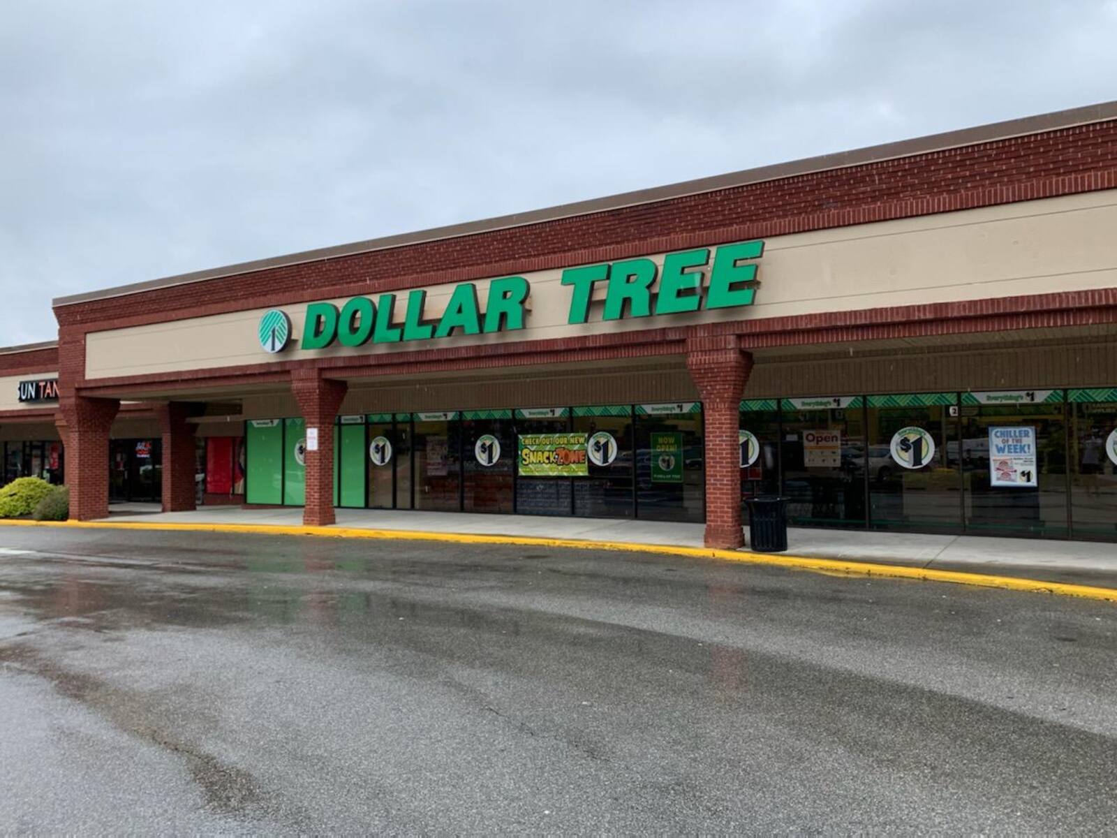 Dollar Tree at Hunting Hills shopping center.